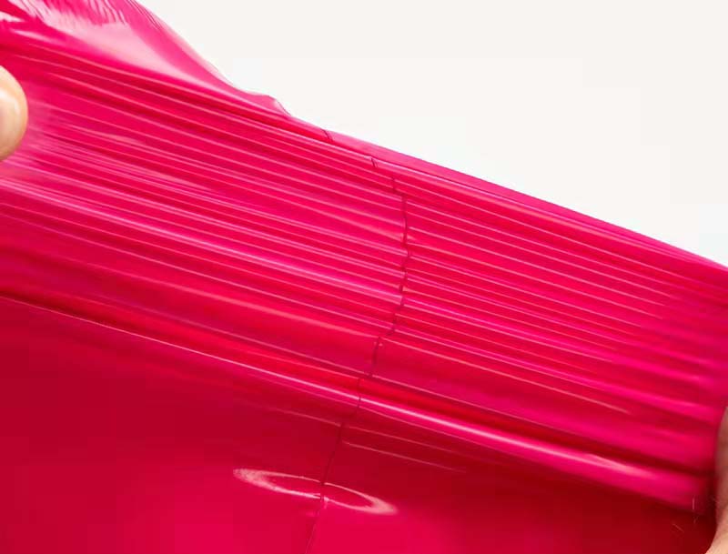 湖南玫红色快递袋-05